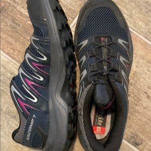 Ladies Solomon XA comp 7 trail running shoes, 8.